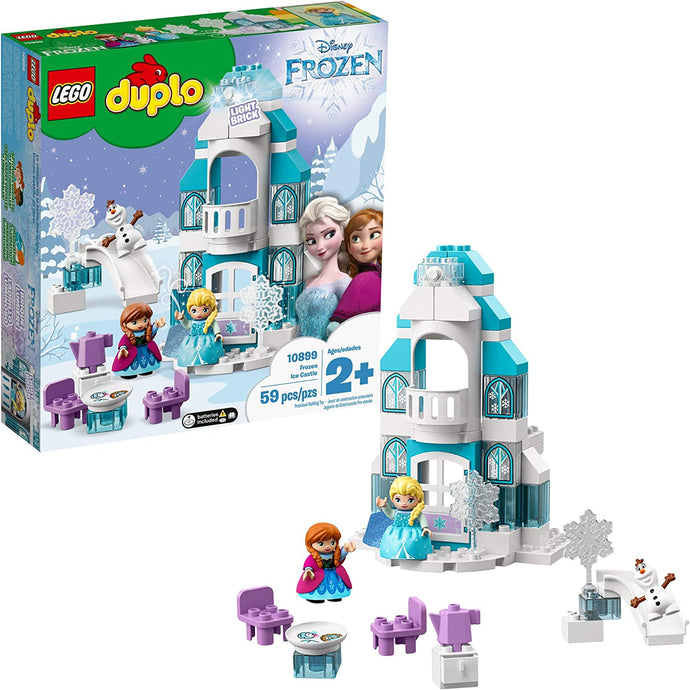 LEGO DUPLO Princess Frozen Ice Castle 10899 Building Toy Set for Preschool Kids, Toddler Boys and Girls Ages 2+ (59 Pieces)