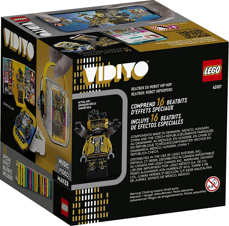 Load image into Gallery viewer, LEGO VIDIYO Hiphop Robot Beatbox 43107 Building Kit with Minifigure; Creative Kids Will Love Producing Music Videos Full of Songs, Dance Moves and Special Effects, New 2021 (73 Pieces)
