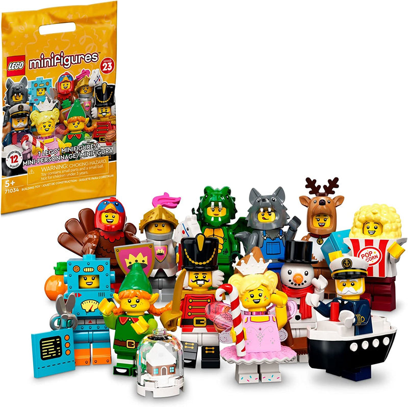 Load image into Gallery viewer, LEGO Minifigures Series 23 71034 Limited-Edition Building Toy Set; Imaginative Gift for Kids, Boys and Girls Ages 5+ (1 of 12 to Collect)
