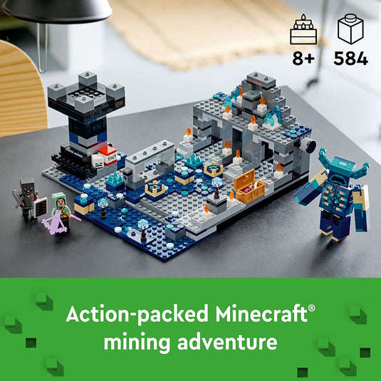 LEGO Minecraft The Deep Dark Battle 21246 Building Toy Set for Kids, Boys, and Girls Ages 8+ (584 Pieces)