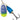 Classic Vibrax® Blue Scale and Chartreuse Tip UV 5/8