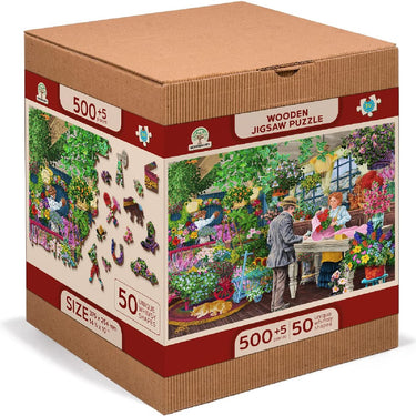 The Florist Wooden Jigsaw Puzzle