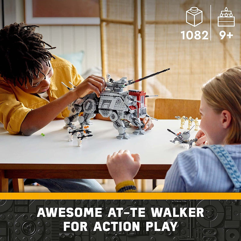 Load image into Gallery viewer, LEGO Star Wars at-TE Walker 75337 Building Toy Set for Kids, Boys, and Girls Ages 9+ (1,082 Pieces), 18.9 x 14.88 x 2.78 inches
