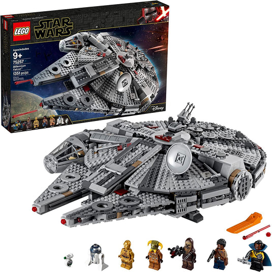 LEGO Star Wars Millennium Falcon 75257 Building Toy Set for Kids, Boys, and Girls Ages 9+ (1353 Pieces)
