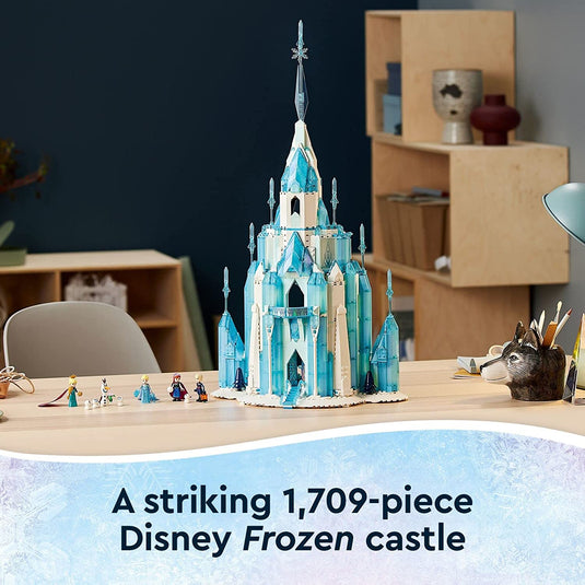 LEGO Disney Princess: Frozen The Ice Castle 43197 Building Toy Set for Kids, Girls, and Boys Ages 14+ (1709 Pieces)