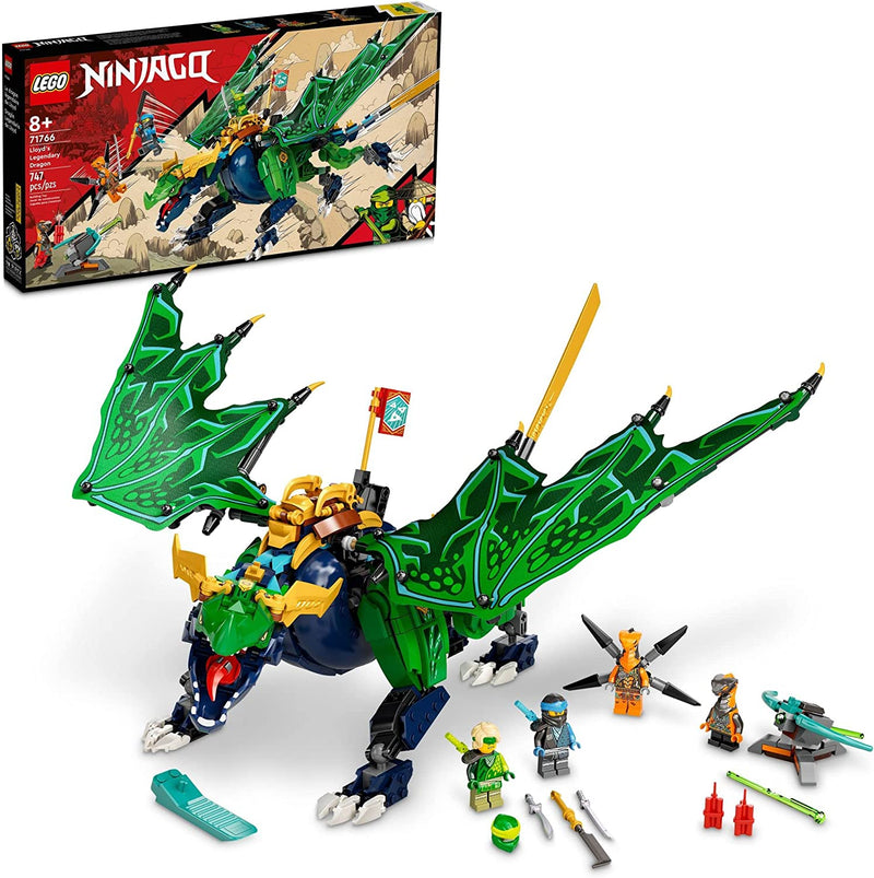 Load image into Gallery viewer, LEGO Ninjago Lloyd’s Legendary Dragon 71766 Building Toy Set for Kids, Boys, and Girls Ages 8+ (747 Pieces)
