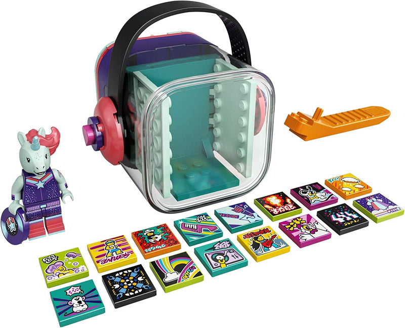 Load image into Gallery viewer, LEGO VIDIYO Unicorn DJ Beatbox 43106 Building Kit with Minifigure; Creative Kids Will Love Producing Music Videos Full of Songs, Dance Moves and Special Effects, New 2021 (84 Pieces)
