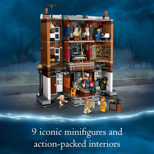 LEGO Harry Potter 12 Grimmauld Place 76408 Building Toy Set for Kids, Girls, and Boys Ages 8+ (1,083 Pieces)