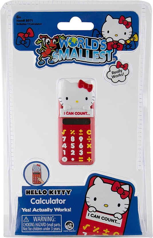 World's Smallest Hello Kitty® Calculator