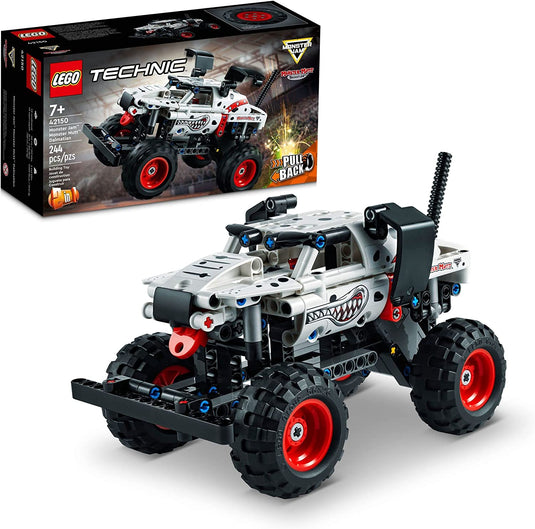 LEGO Technic Monster Jam Monster Mutt Dalmatian 42150 2-in-1 Building Toy Set for Kids, Boys, and Girls Ages 7+ (244 Pieces)