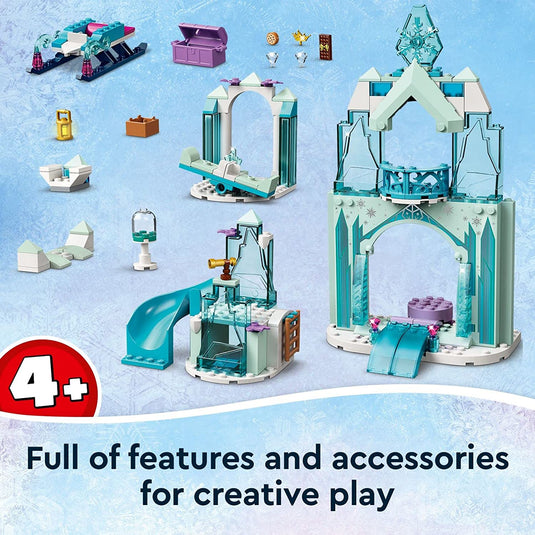 LEGO Disney Princess Anna and Elsa's Frozen Wonderland 43194 Building Toy Set for Kids, Girls, and Boys Ages 4+ (154 Pieces)