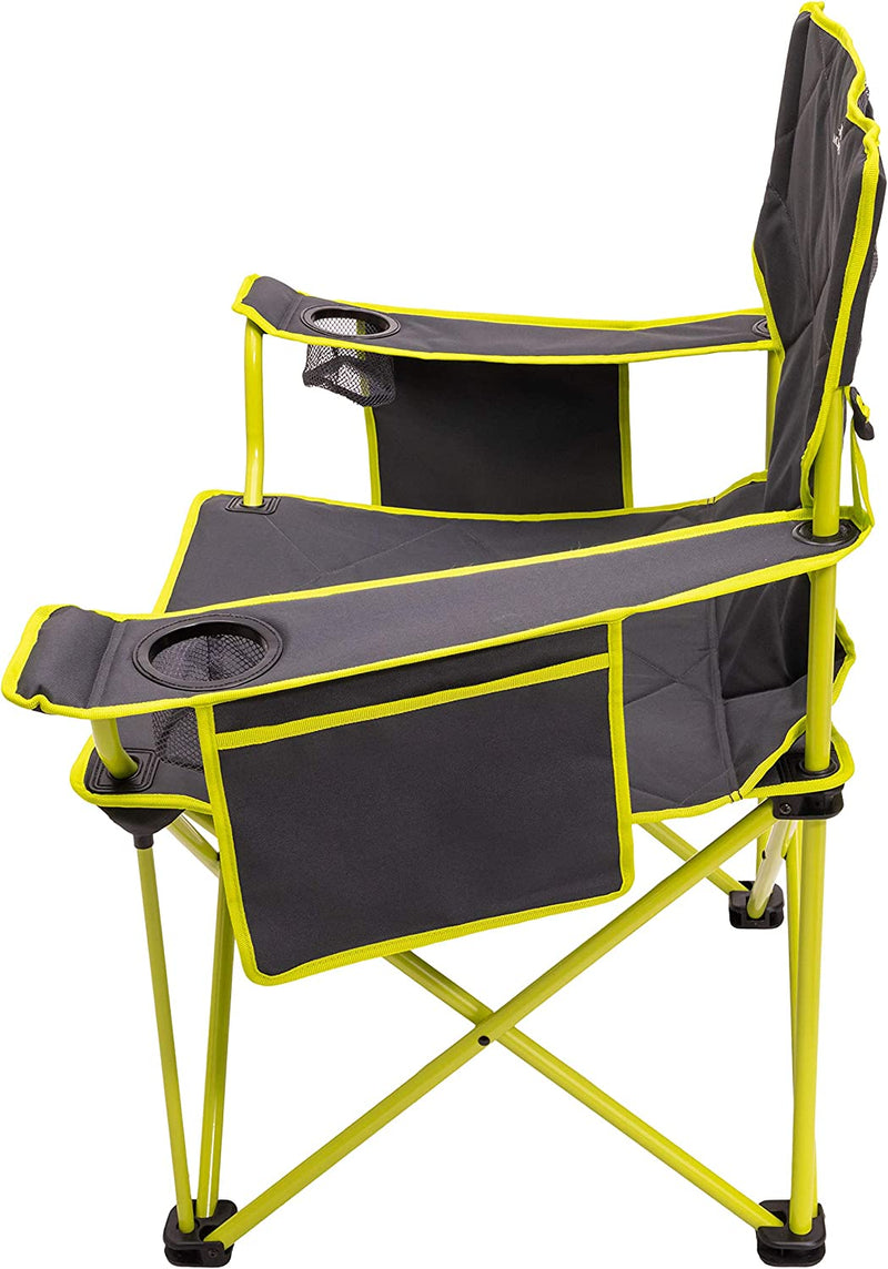 Load image into Gallery viewer, ALPS Mountaineering King Kong Chair Charcoal/Citrus
