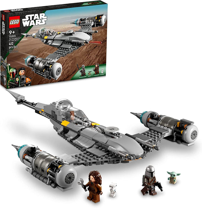 LEGO Star Wars The Book of Boba Fett: The Mandalorian’s N-1 Starfighter 75325 Building Toy Set for Kids, Boys, and Girls Ages 9+ (412 Pieces)