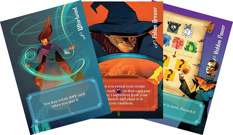 Load image into Gallery viewer, Whirling Witchcraft Board Game, Resource Generation Game, Overload Your Opponents with Potion Ingredients, Ages 14+, 2-5 Players, 15-30 Min, Alderac Entertainment Group (AEG)
