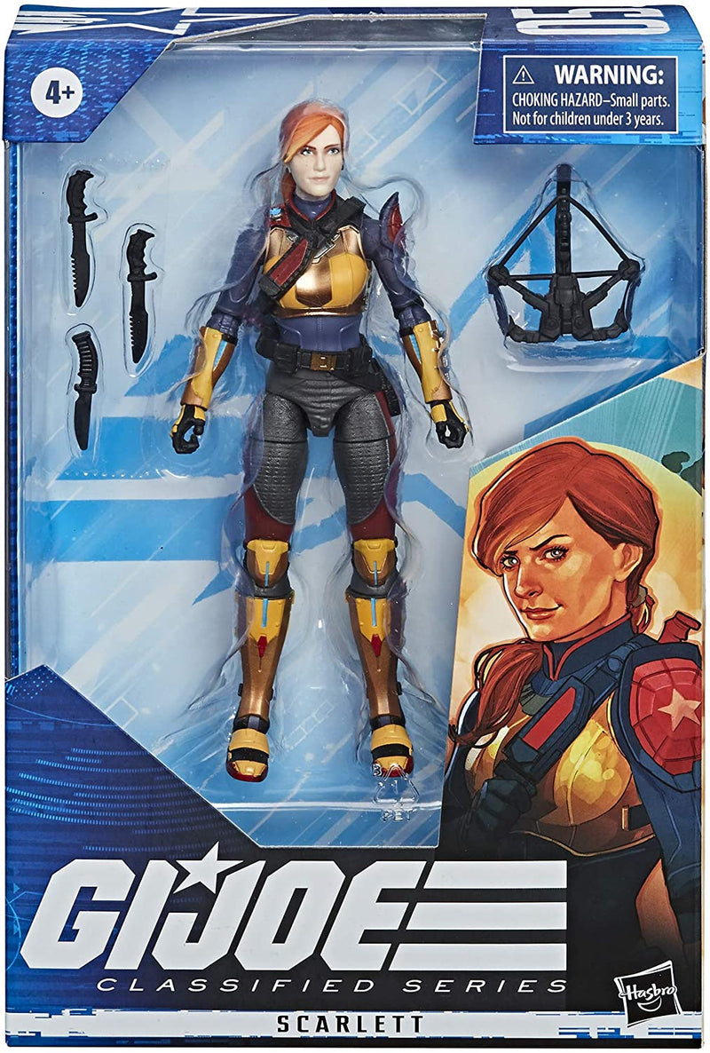Load image into Gallery viewer, G.I. Joe Classified Series 6-Inch Scarlett Action Figure
