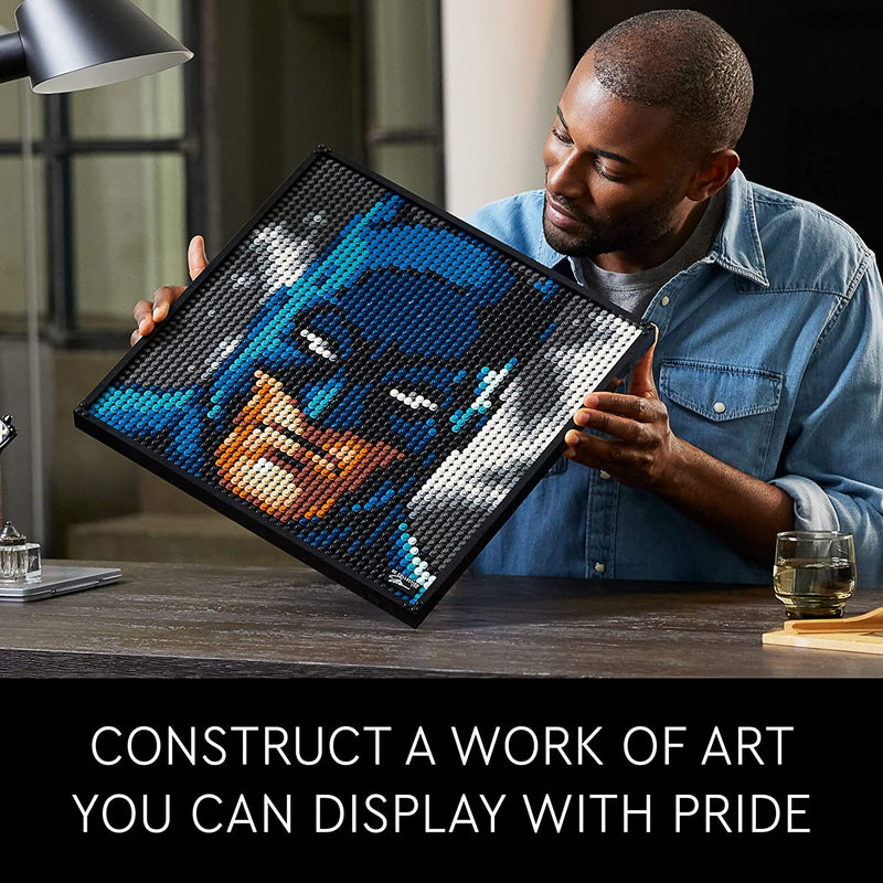 Load image into Gallery viewer, LEGO Art Jim Lee Batman Collection 31205 Wall Décor Building Set for Adults (4,167 Pieces)
