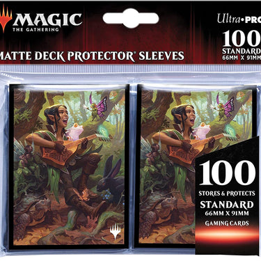 Ultra Pro 100 MTG Standard Card Sleeves Forgotten Realms Ellywick
