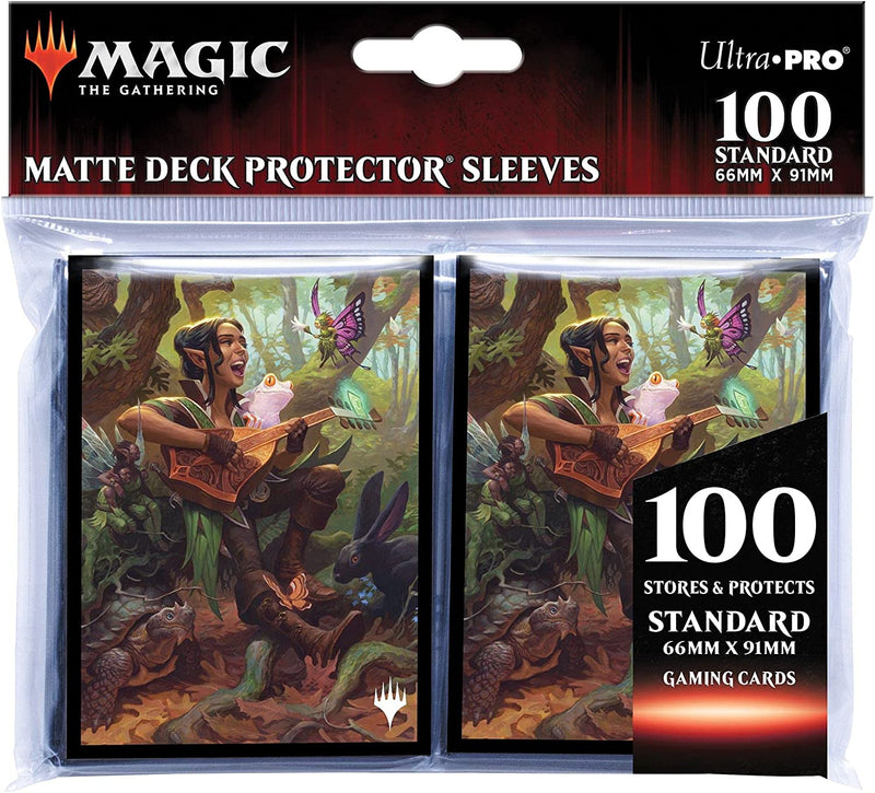 Load image into Gallery viewer, Ultra Pro 100 MTG Standard Card Sleeves Forgotten Realms Ellywick
