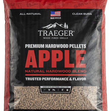 Traeger Apple All-Natural Wood Grilling Pellets (20 lb. Bag)
