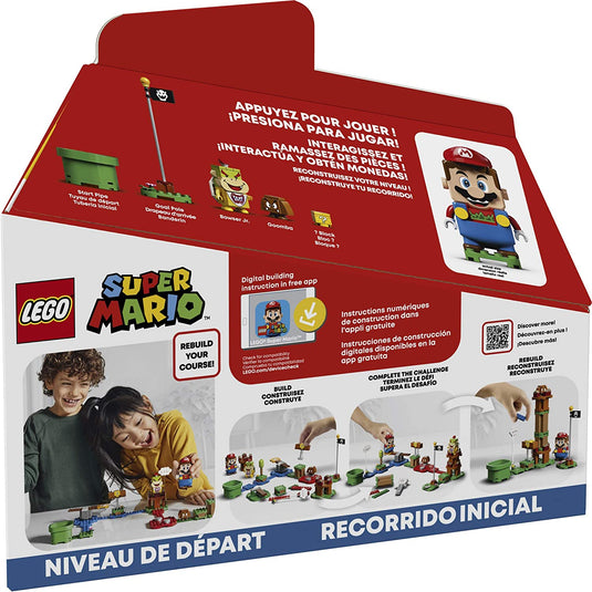 LEGO Super Mario Adventures with Mario Starter Course 71360 Building Toy Set for Kids, Boys, and Girls Ages 6+ (231 Pieces)