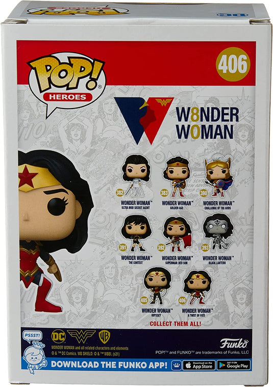 Funko POP Heroes: Wonder Woman 80th - Wonder Woman (A Twist of Fate)
