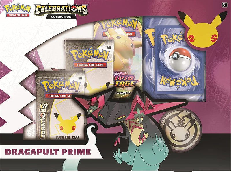 Load image into Gallery viewer, Pokemon: Celebrations Dragapult Prime Collection
