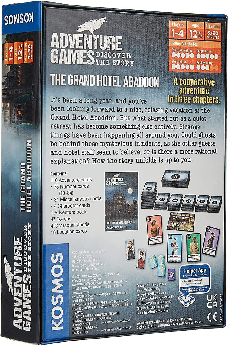 Load image into Gallery viewer, Adventure Games: Grand Hotel Abaddon

