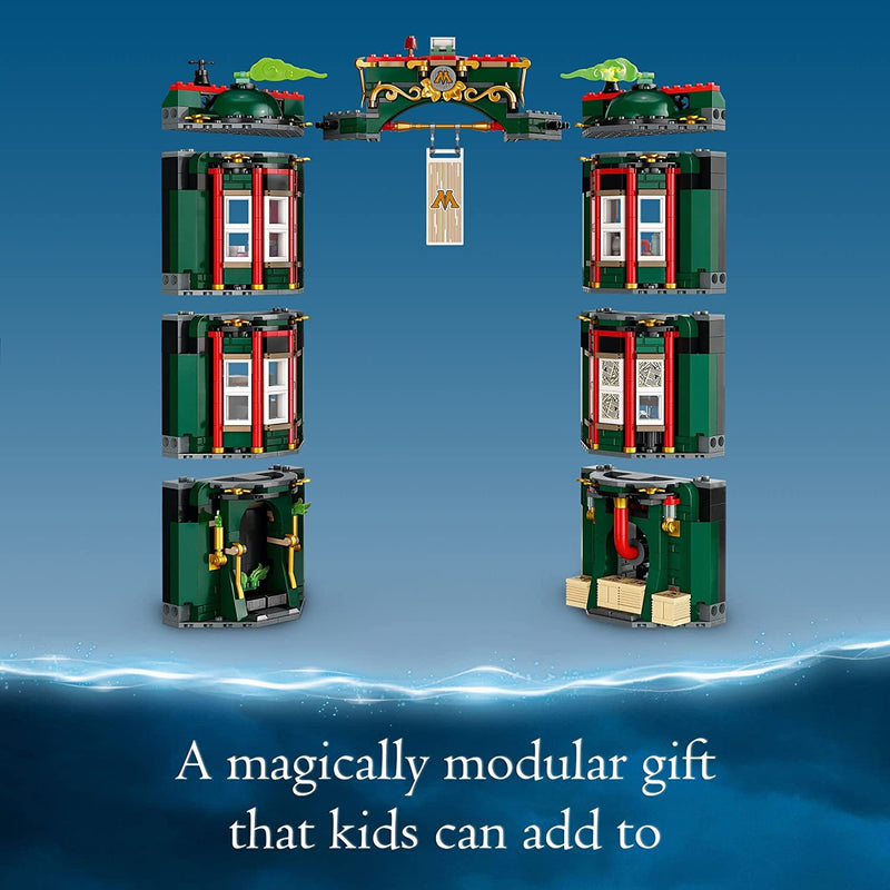 Load image into Gallery viewer, LEGO Harry Potter The Ministry of Magic 76403 Building Toy Set for Kids, Boys, and Girls Ages 9+; Collectible Birthday Gift Includes 9 Minifigures (990 Pieces)
