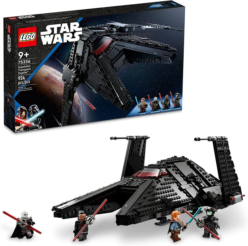 Load image into Gallery viewer, LEGO Star Wars: OBI-Wan Kenobi Inquisitor Transport Scythe 75336 Building Toy Set for Kids, Boys, and Girls Ages 9+ (924 Pieces)
