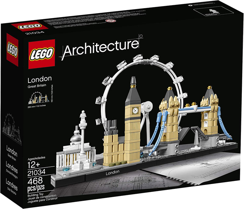 Load image into Gallery viewer, LEGO Architecture London 21034 Building Toy Set for Kids, Boys, and Girls Ages 12+ (468 Pieces)

