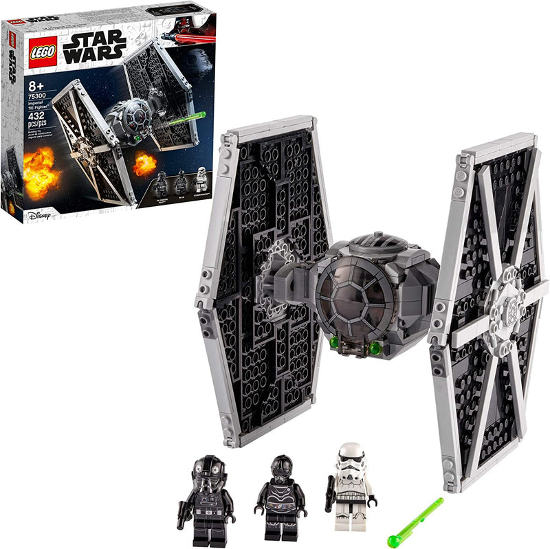 Load image into Gallery viewer, LEGO Star Wars Imperial TIE Fighter 75300 Building Toy Set for Kids, Boys, and Girls Ages 8+ (432 Pieces)

