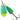 Classic Vibrax® Green Scale Chartreuse Tip UV 1/4