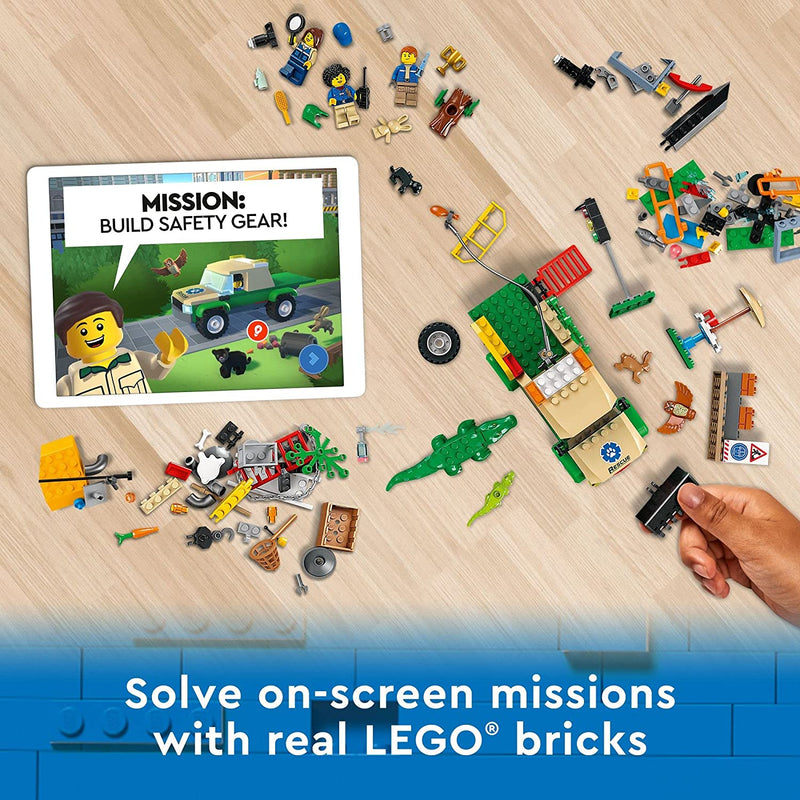 Load image into Gallery viewer, LEGO City Wild Animal Rescue Missions 60353 Interactive Digital Building Toy Set for Kids, Boys, and Girls Ages 6+ (246 Pieces)
