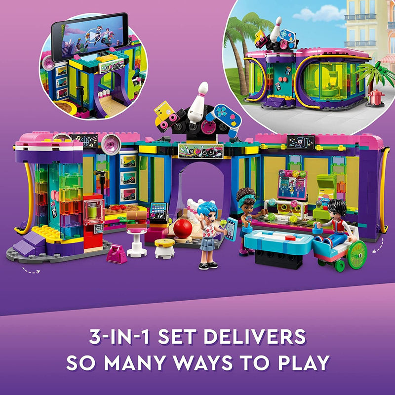 Load image into Gallery viewer, LEGO Friends Roller Disco Arcade 41708 Building Toy Set for Girls, Boys, and Kids Ages 7+ (642 Pieces)
