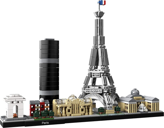 LEGO Architecture Paris 21044 Building Toy Set for Kids, Boys, and Girls Ages 12+ (649 Pieces)