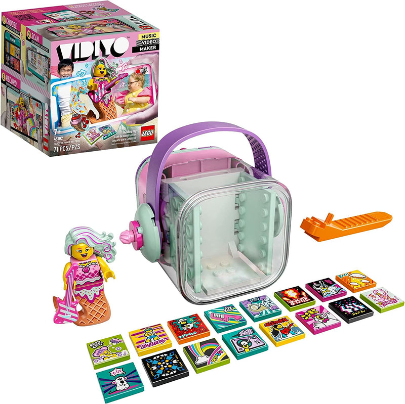 Load image into Gallery viewer, LEGO VIDIYO Candy Mermaid Beatbox 43102 Building Kit with Minifigure; Creative Kids Will Love Producing Pop Music Videos Full of Songs, Dance Moves and Effects, New 2021 (71 Pieces)
