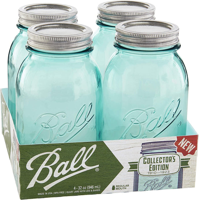 Ball Regular Mouth Collection Jar 32 oz 4 pk