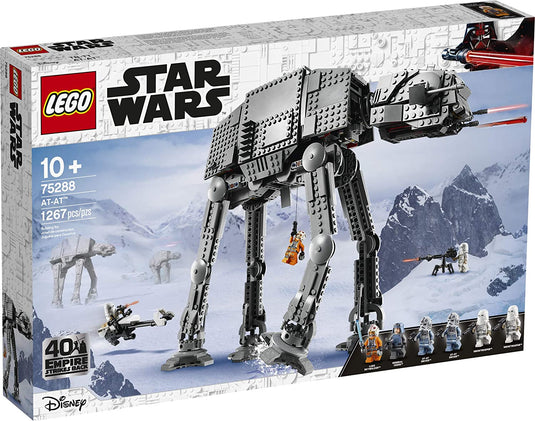 LEGO Star Wars at-at 75288 Building Kit, Fun Building Toy for Kids to Role-Play Exciting Missions in The Star Wars Universe and Recreate Classic Star Wars Trilogy Scenes (1,267 Pieces)