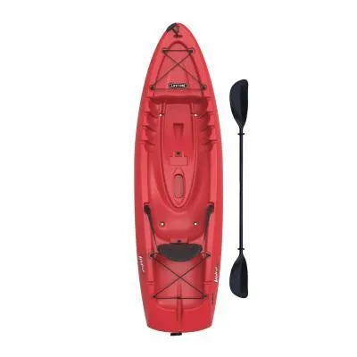 Load image into Gallery viewer, LIFETIME HYDROS 85 SIT-ON-TOP KAYAK (PADDLE INCLUDED) RED (In-store pickup only)
