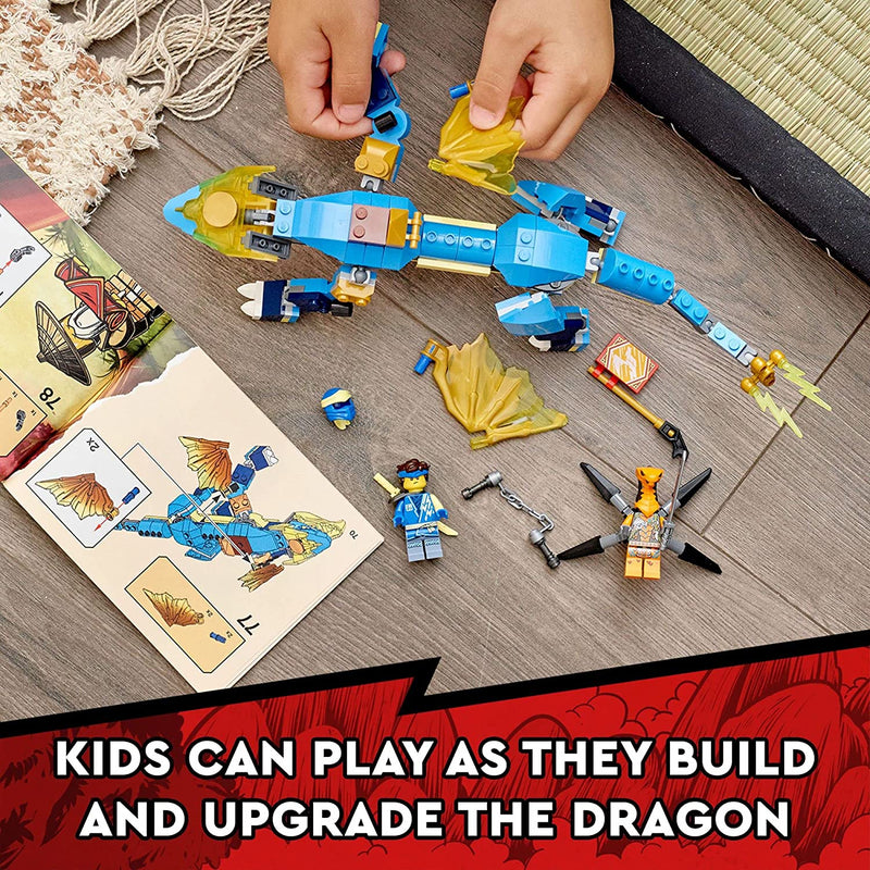 Load image into Gallery viewer, LEGO Ninjago Jay’s Thunder Dragon EVO 71760 Building Toy Set for Kids, Boys, and Girls Ages 6+ (140 Pieces)
