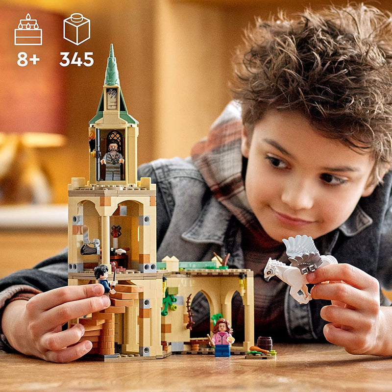 Load image into Gallery viewer, LEGO Harry Potter Hogwarts Courtyard: Sirius’s Rescue 76401 Building Toy Set from Prisoner of Azkaban Movie Featuring Hermione Granger and Sirius Black for Kids, Girls, and Boys Ages 8+ (345 Pieces)
