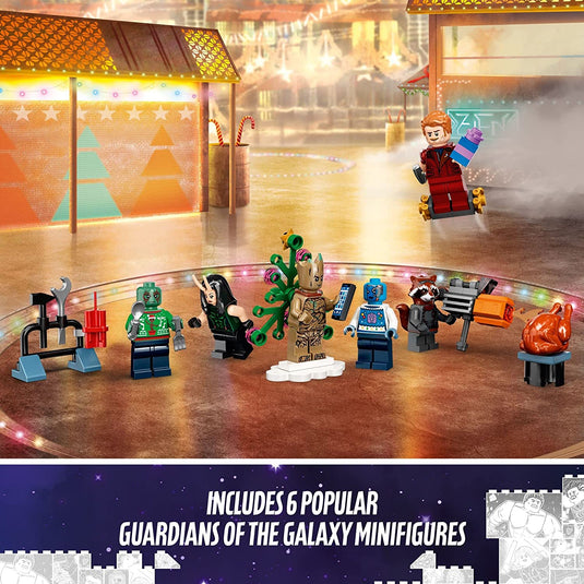 LEGO Marvel Studios’ Guardians of The Galaxy 2022 Advent Calendar 76231 Building Toy Set and Minifigures for Kids, Boys and Girls, Ages 6+ (268 Pieces) Visit the LEGO Store