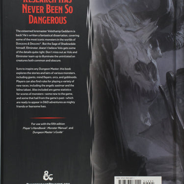 Dungeons & Dragons: Volo's Guide To Monsters
