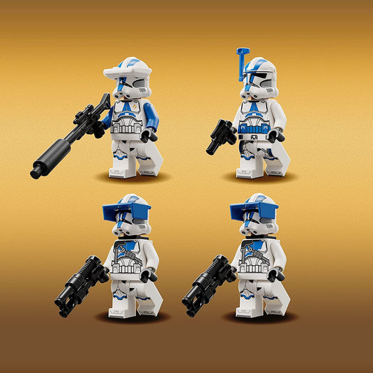 LEGO Star Wars 501st Clone Troopers Battle Pack 75345 Building Toy Set for Kids, Boys & Girls Ages 6+ (119 Pieces)