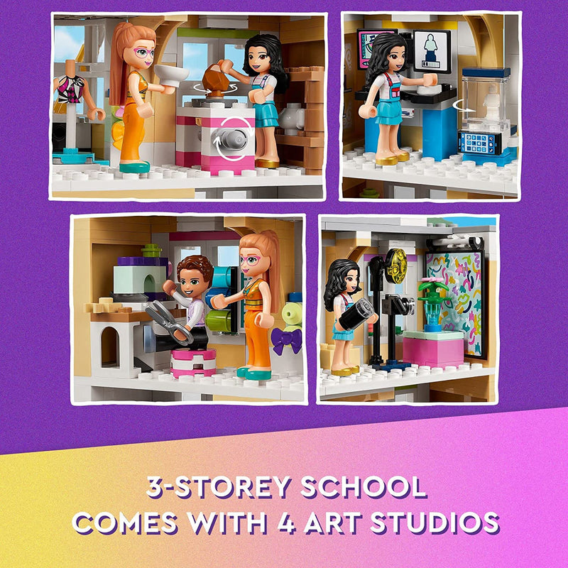 Load image into Gallery viewer, LEGO Friends Emma’s Art School 41711 Building Toy Set Including a Mini Art Studio for Girls, Boys, and Kids Ages 8+ (844 Pieces)
