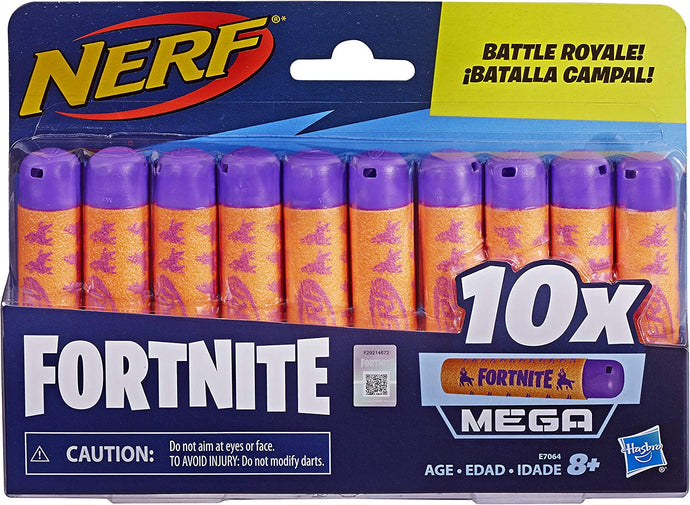 Nerf Fortnite 10 Dart Nerf Mega Blaster Refill Pack