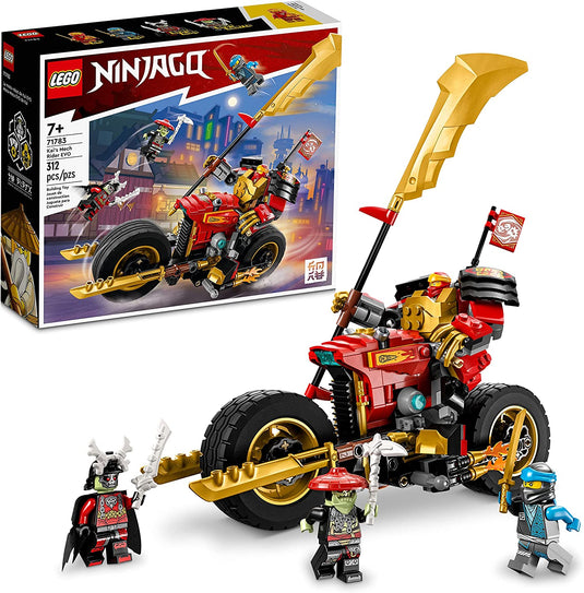 LEGO NINJAGO Kai’s Mech Rider EVO 71783 Building Toy Set for Kids, Boys, and Girls Ages 7+ (312 Pieces)