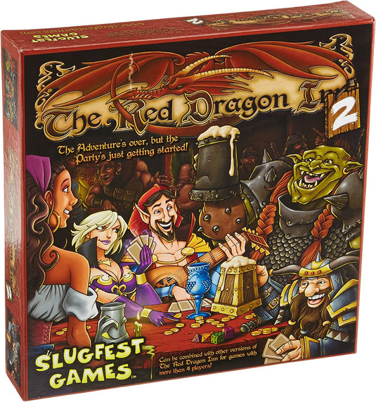 Slugfest Games The Red Dragon Inn 2 Strategy Boxed Board Game Ages 13 & Up