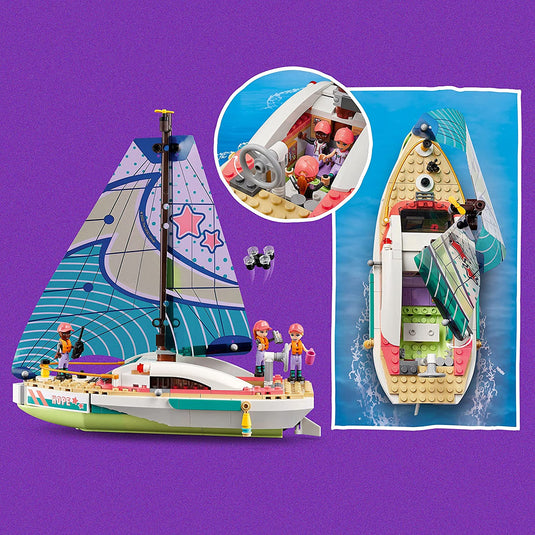 LEGO Friends Stephanie’s Sailing Adventure 41716 Building Toy Set for Girls, Boys, and Kids Ages 7+ (304 Pieces)