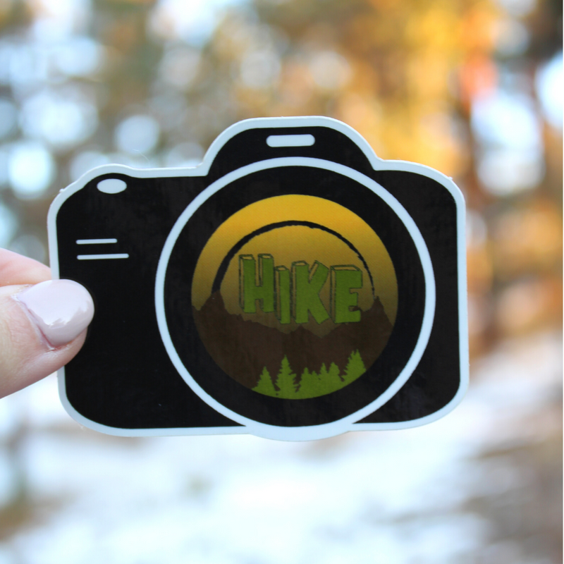 Load image into Gallery viewer, Camera Hike Sticker
